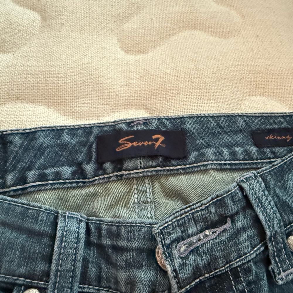 Seven7 Dark Wash Denim Jeans